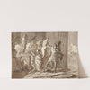 Venus preventing Aeneas from killing Helen by Johann Tobias Sergel