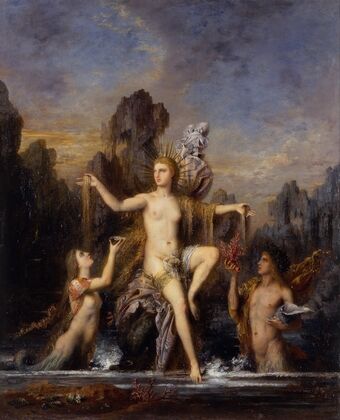 Venus Rising From The Sea