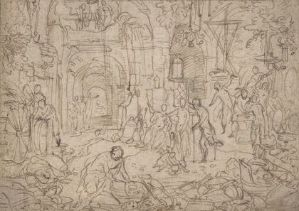 Venus Visiting the Forge of Vulcan