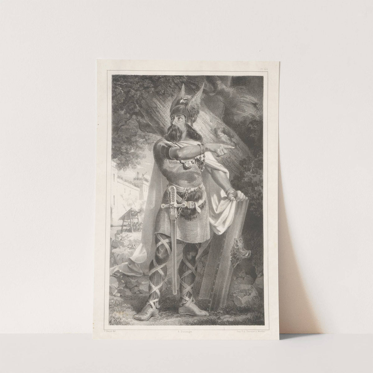 Vercingéto-Rix (1840s) by Anatole Dauvergne