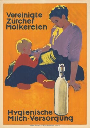 Vereinigte Zürcher Molkereien – Hygienische Milch-Versorgung (1915)
