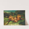 Verendete Hirsche by Franz Xaver von Pausinger