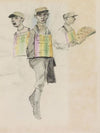Verkoper van Amsterdams weekblad ‘Het Leven’ (1917-1919)