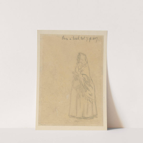 Verner’s Pride; Old woman (1862) by Charles Keene