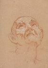 Verona Sketchbook: Male head (page 31)