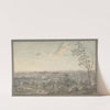 Versailles Seen from the Southwest by Louis Nicolas de Lespinasse