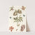 Verschillende bloemen en een rups by Anonymous