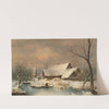 Verschneite Winterlandschaft by Wilhelm Heinrich Schneider