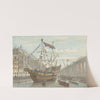 Versieringen op de Herengracht ter gelegenheid van de Aprilfeesten 1887 by Johan Adolph Rust