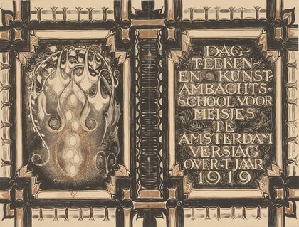 Verslag der Dagteeken- en Kunstambachtschool voor Meisjes te Amsterdam over het jaar 1919