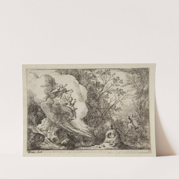 Versuchung Christi by Johann Wilhelm Baur