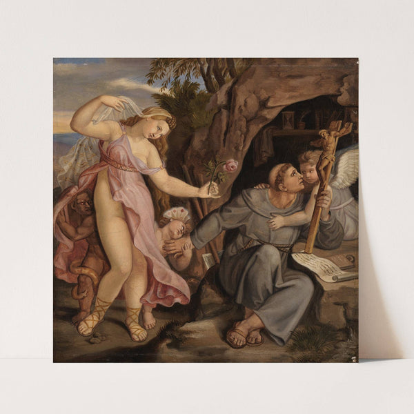 Versuchung des Heiligen Antonius (1801) by Gottlieb Schick