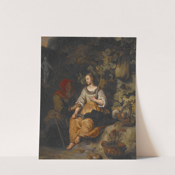 Vertumnus and Pomona by Gerbrand van den Eeckhout