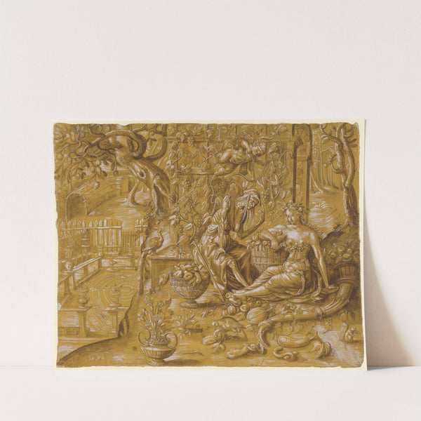 Vertumnus und Pomona (1572) by Hans Bock the Elder