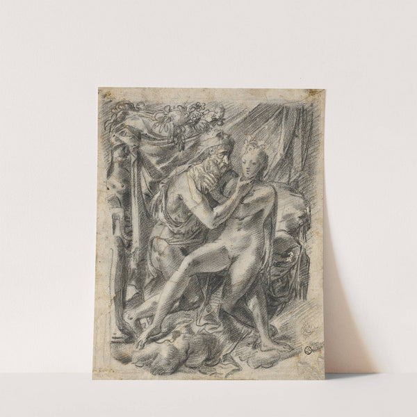 Vertumnus and Pomona by Anonymous