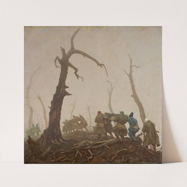 Verwundetentransport (1916) by Wilhelm Dachauer