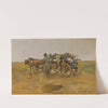 Verwundetentransport (1915) by Hans Larwin