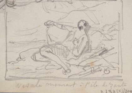 Vesalius Dying on the Isle of Zante