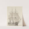 Vessel of the Russian Line (Vaisseau de ligne russe) (1827) by Christoffer Wilhelm Eckersberg