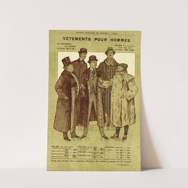 Vêtements pour hommes