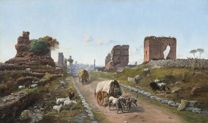 Via Appia all’altezza del IV Miglio — size preview