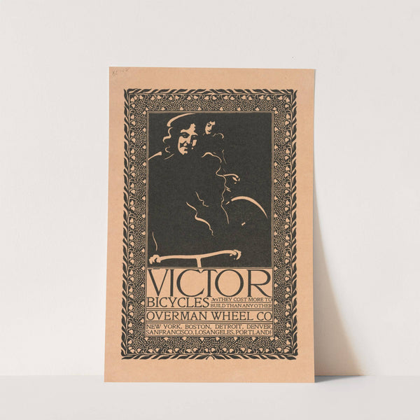 Victor bicycles, Overman Wheel Co. by Will Bradley