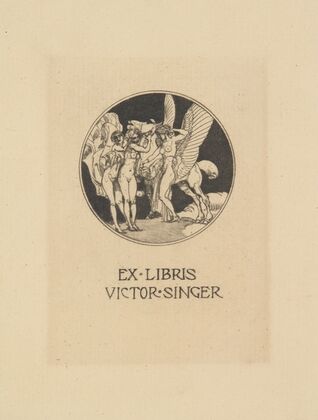 Victor Singer – ekslibris (1900-1930)