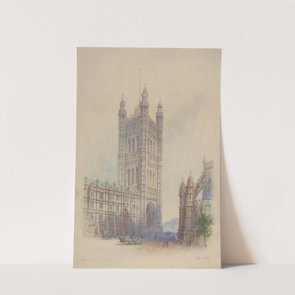 Victoria Tower by Edward Duncan