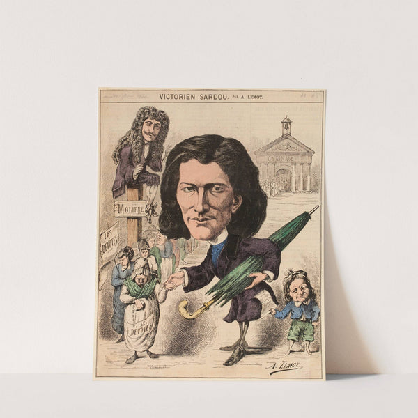 Victorien Sardou by Valentin Achille Lemot