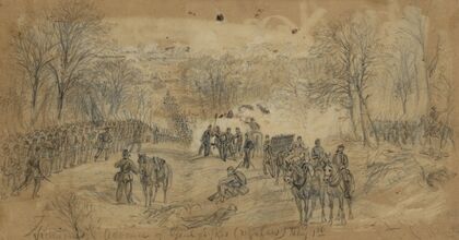 Victorious Advance of Genl. Sykes (regulars) May 1st
