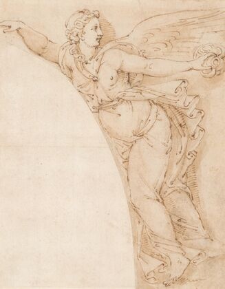 Victory holding a jug