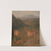 Vicunas by Jacques-Laurent Agasse