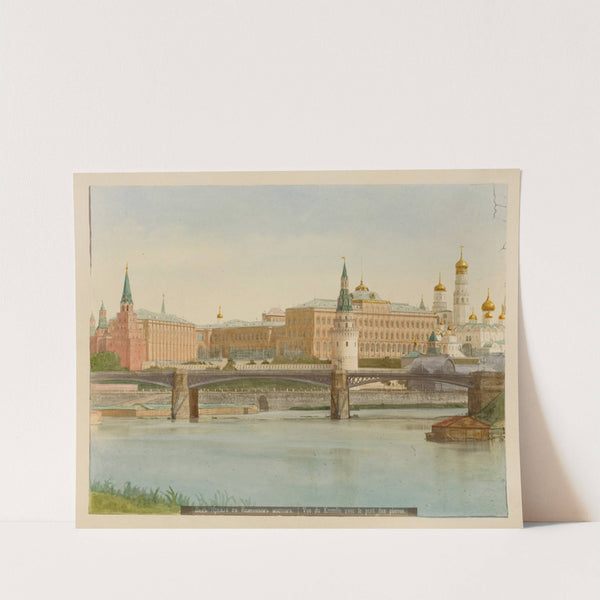 Vid Kremlia s Kamennym mostom by J. Daziaro