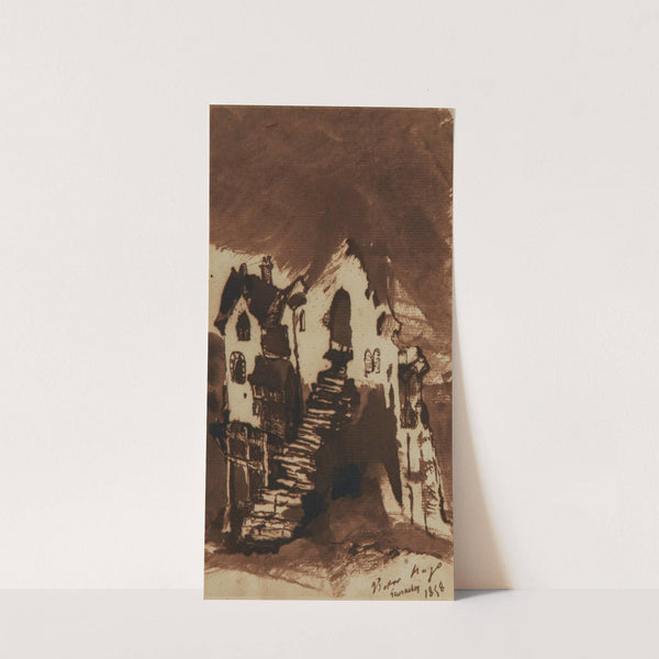 Vieille maison (1858) by Victor Hugo