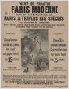 Vient de paraitre, Paris moderne, suite et continuation de Paris à travers les siècles (1891)