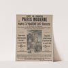 Vient de paraitre, Paris moderne, suite et continuation de Paris à travers les siècles (1891) by Edward Ancourt