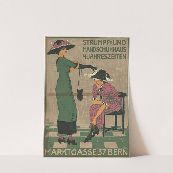 Vier Jahreszeiten Strumpf- und Handschuhhaus (1912) by Burkhard Mangold