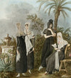 Vier vrouwen in Spaanse klederdracht