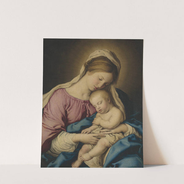 Vierge à l&#039;Enfant by Giovanni Battista Salvi da Sassoferrato