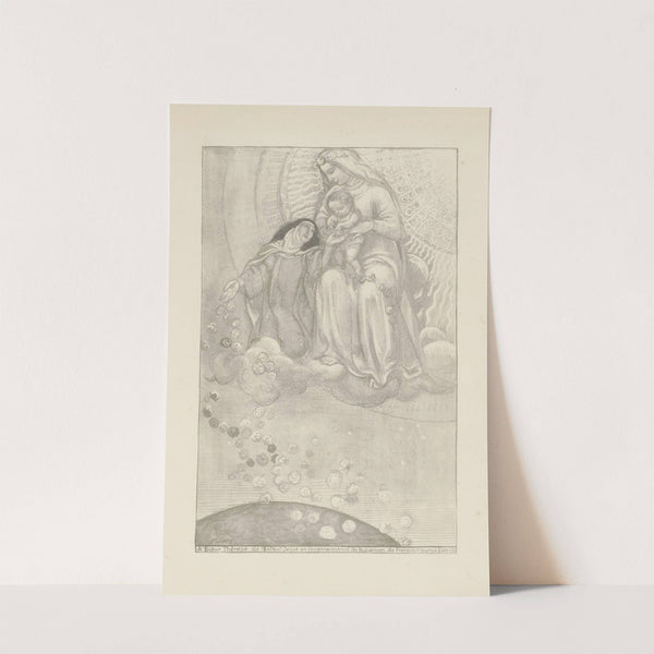 Vierge à l’enfant et Sainte Thérèse (1917) by Maurice Denis