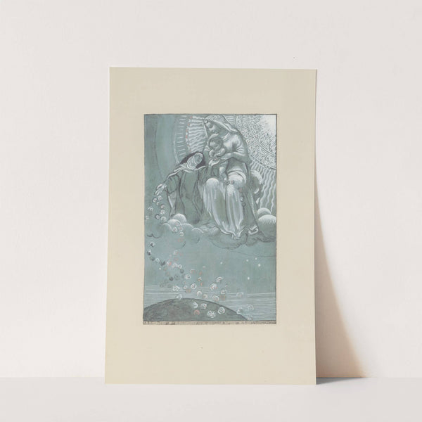 Vierge à l’enfant et Sainte Thérèse (1917) by Maurice Denis