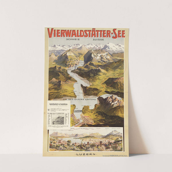 Vierwaldstättersee – Luzern (1905) by Anton Reckziegel