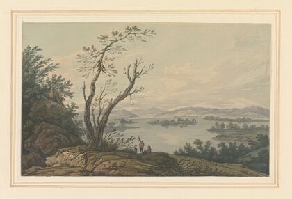 View across Windermere looking to the Great Island