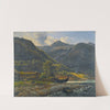 View At Skjolden In Lyster by Johan Christian Dahl
