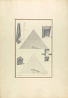View, Cross Section, and Other Details of Cheop’s Pyramid at Giza