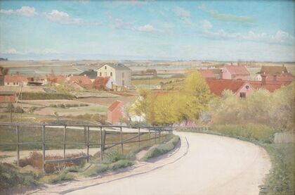 View from a Road near Næstved, Zealand (1892 – 1896)