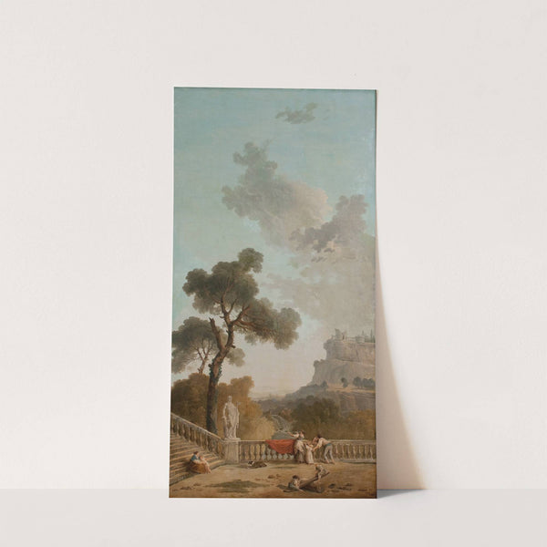 View from a Terrace (1799) by Hubert Robert