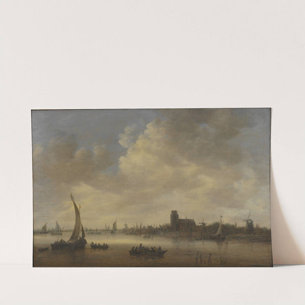 View from Dordrecht by Jan van Goyen