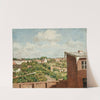 View from Düsseldorf (1865) by August Jernberg
