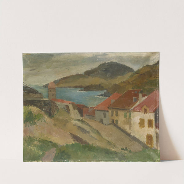 View from Fort Miradou in Collioure by Walter Kurt Wiemken